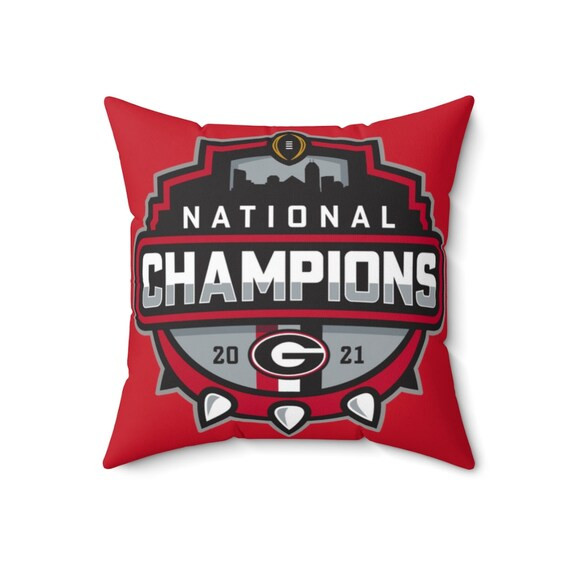 Georgia Bulldogs National Champs 2021 Throw Pillow  Georgia - Etsy | Etsy (US)