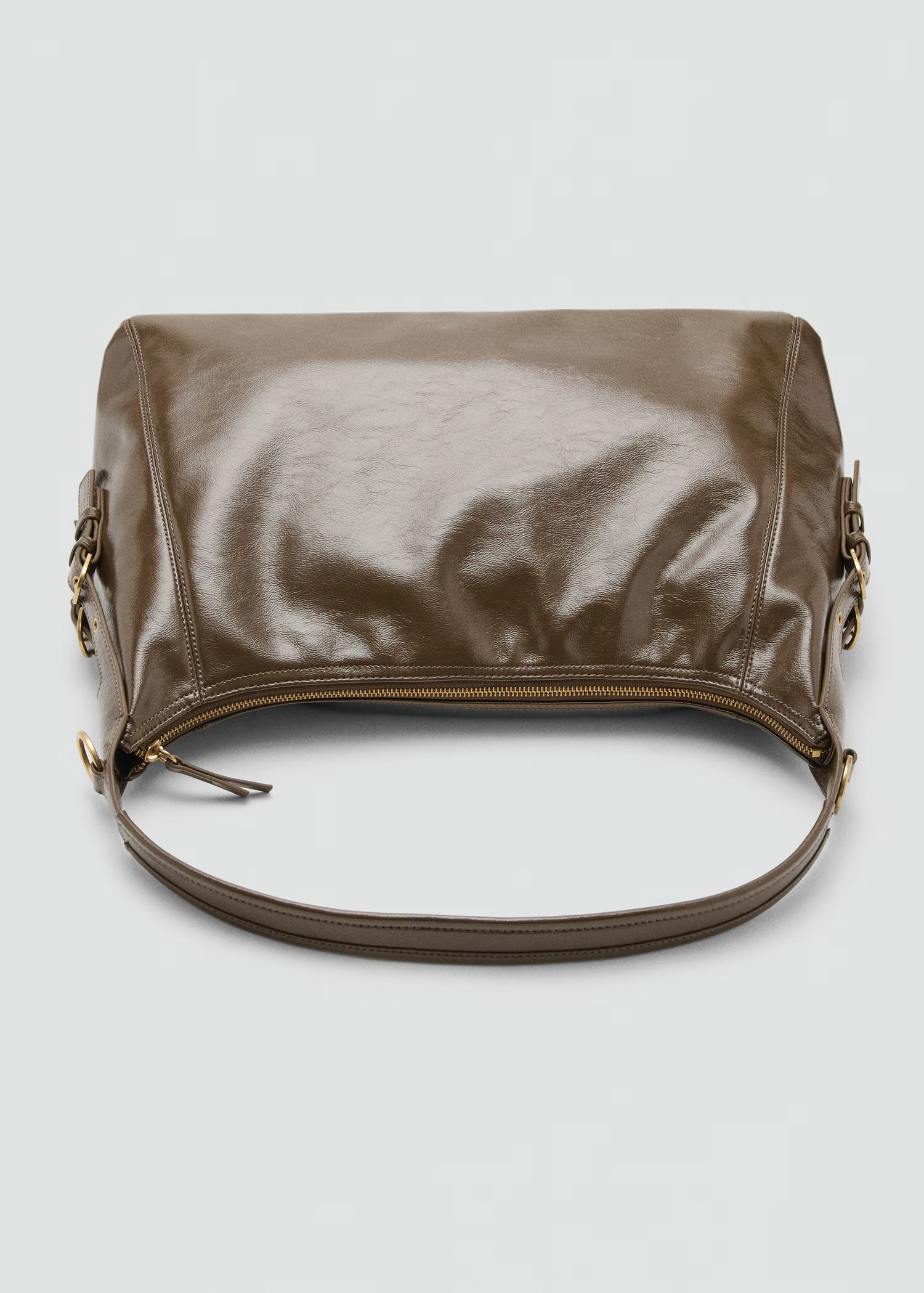 Shoulder bag with buckles detail - Women | MANGO USA | Mango (US/MX/AU)