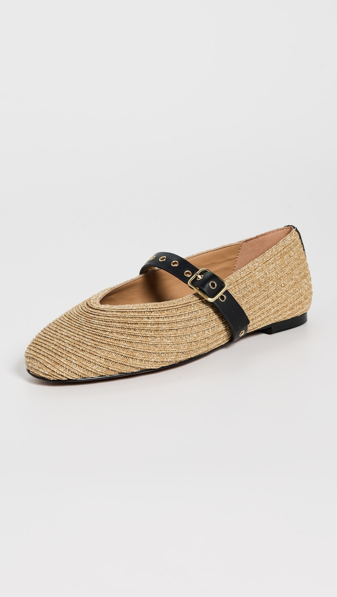The Remy Mary Jane Flat in Straw | Shopbop