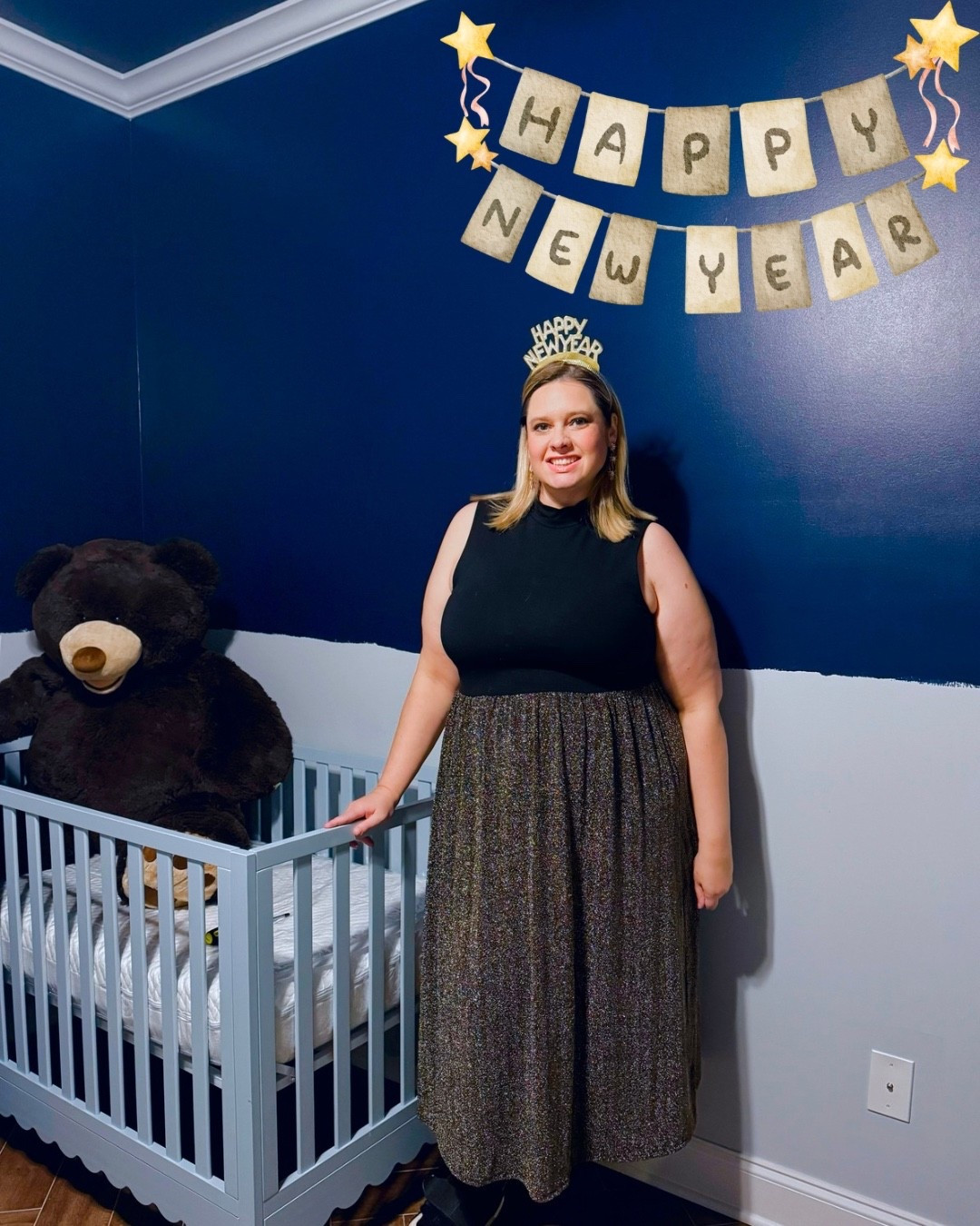 A pretty sparkly dress to celebrate the new year and all that is to come! I am wearing the xxl 

#LTKPlusSize #LTKSaleAlert #LTKBump