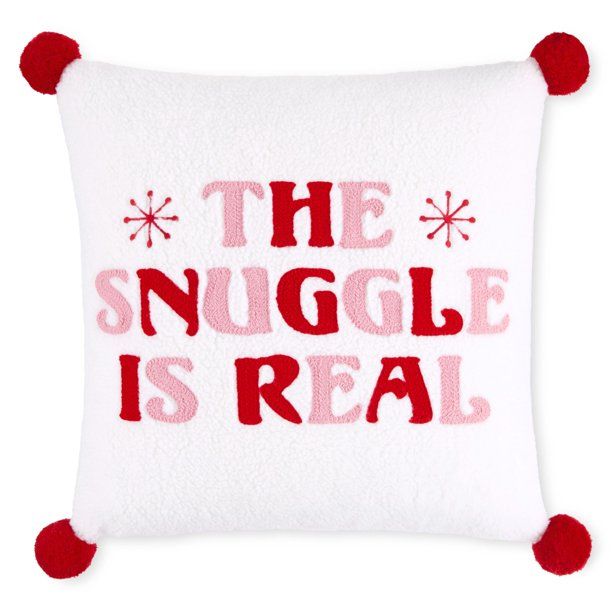 Wanda June Home The Snuggle Is Real Pillow, Multicolor, 20"x20" by Miranda Lambert - Walmart.com | Walmart (US)