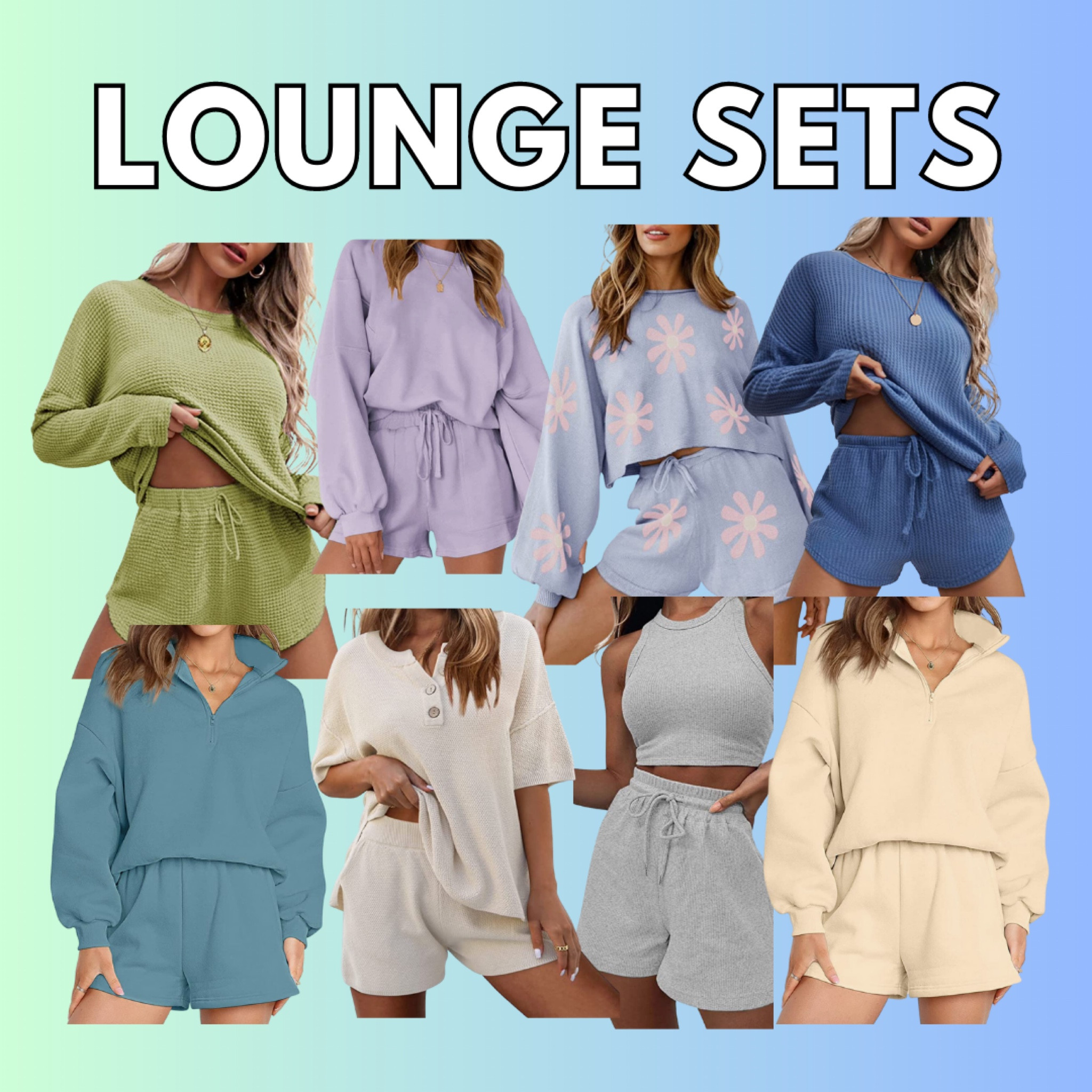 LOUNGE SETS 

#LTKunder50 #LTKstyletip #LTKunder100