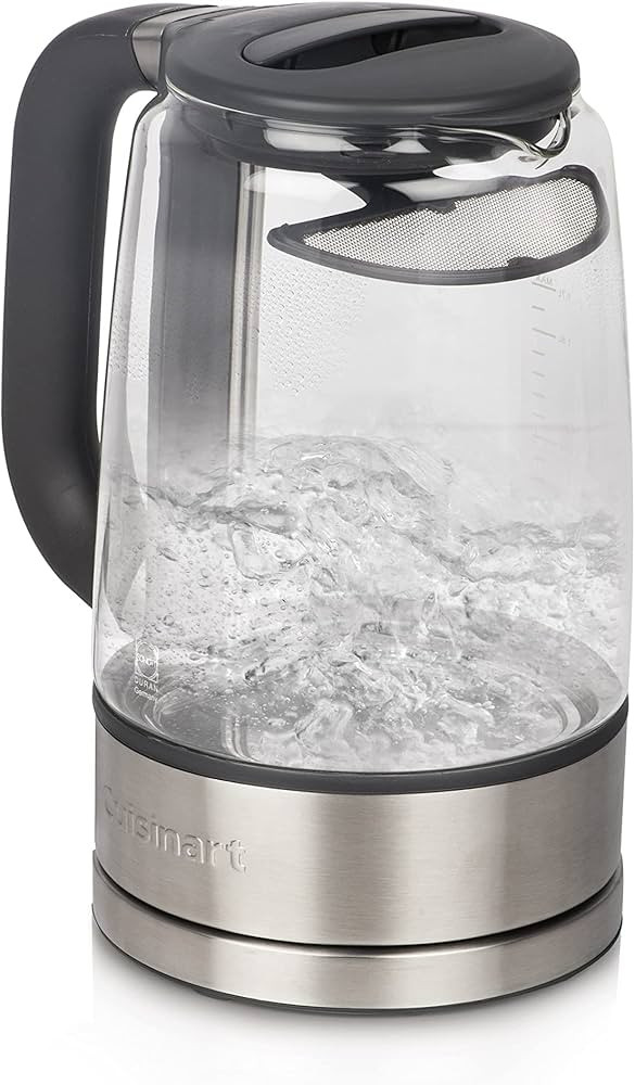 Cuisinart GK-17N Viewpro Cordless Electric Kettle, Silver 1.7 Liter | Amazon (US)