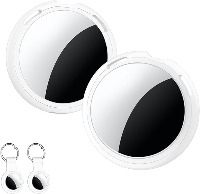 2 Pack Tracker Tags [Apple MFi Certified] Pair with Apple Find My (iOS Only) Bluetooth Air Smart ... | Amazon (US)