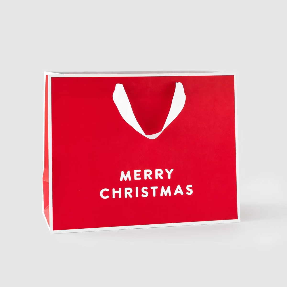 Merry Christmas Vogue Gift Bag Red - Sugar Paper + Target | Target