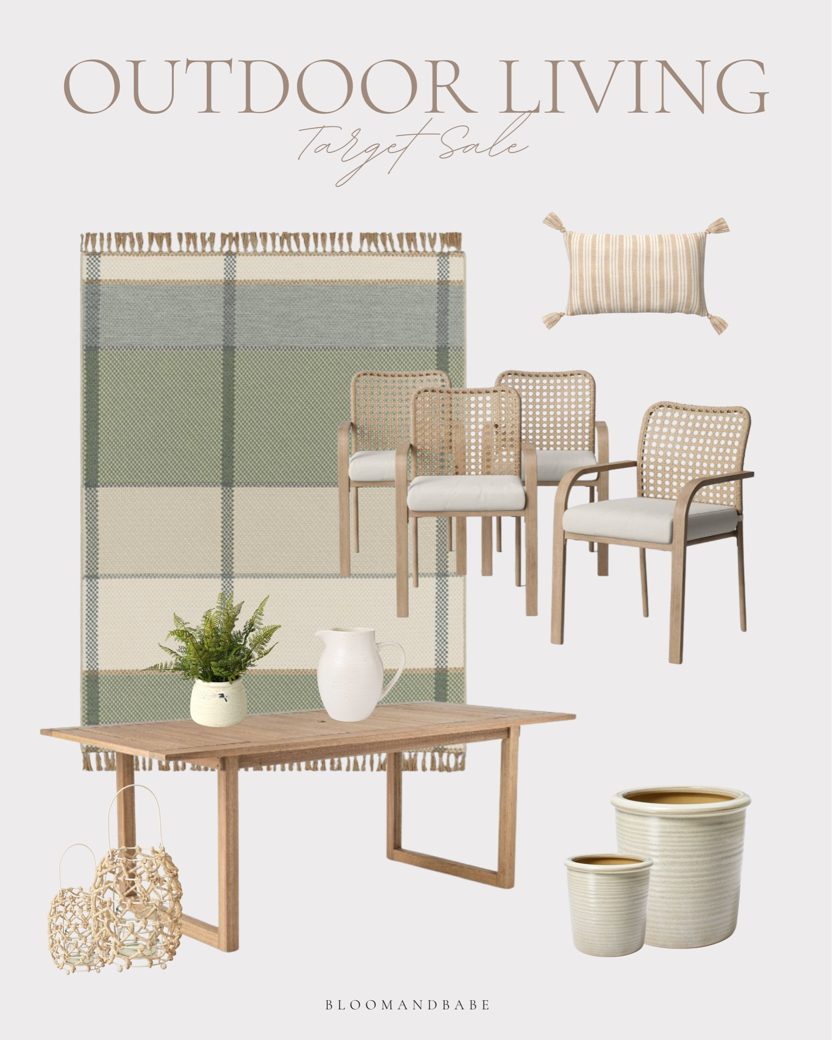 Target is having a 20% off outdoor sale with your circle all! Target / Studio McGee / Patio Furniture / outdoor / table / outdoor chairs 

#LTKSeasonal #LTKhome #LTKsalealert