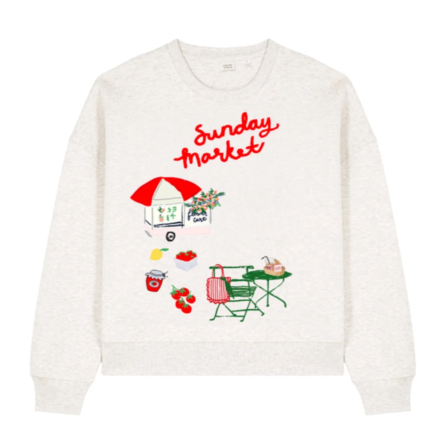 Sunday Market Crewneck | Shop Kristin Jones
