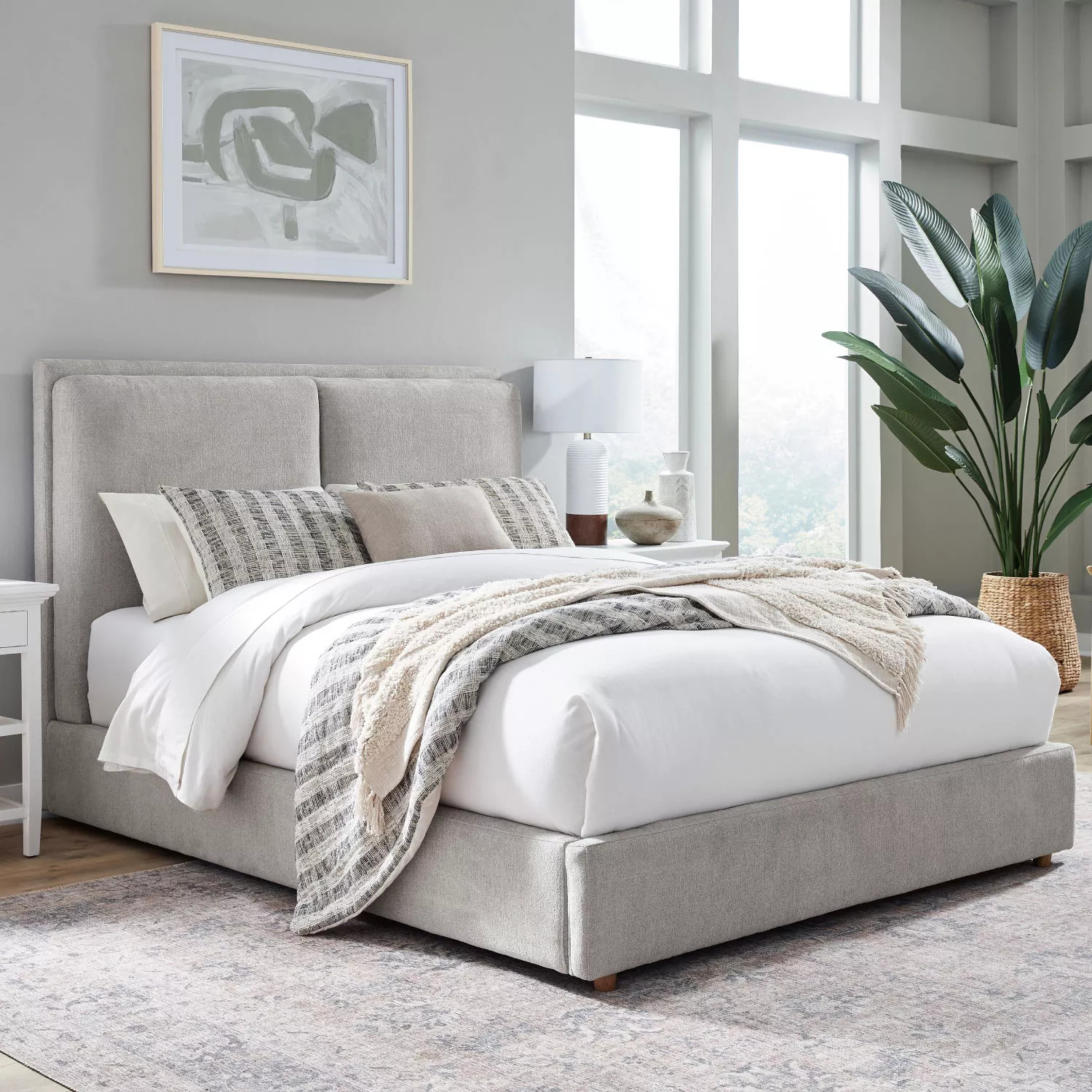 details by Becki Owens Harper Upholstered Queen Bed | Sam's Club
