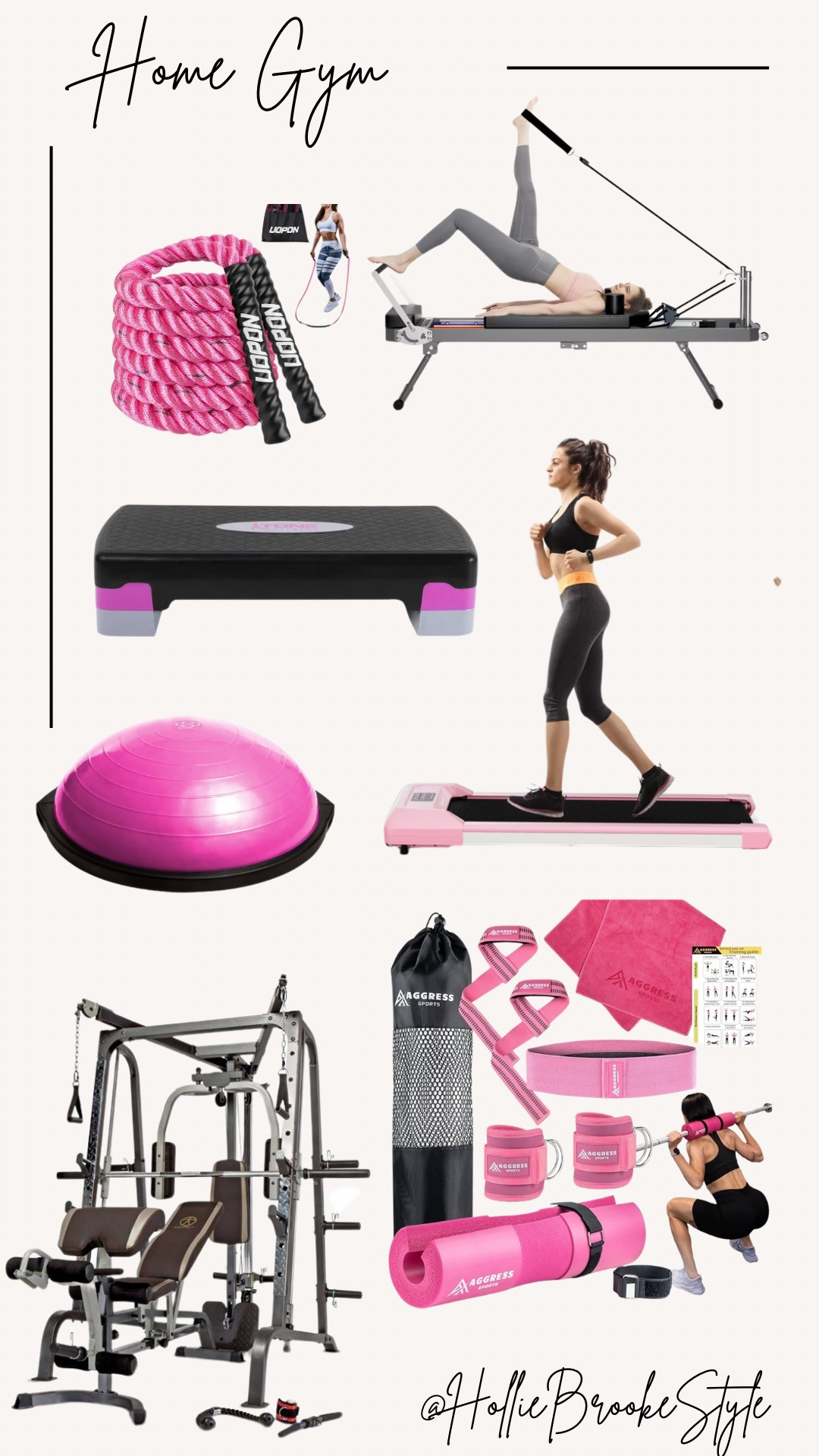 Home gym favorites 

Smith machine
Target finds
Pilates 
Treadmill
Weighted jump rope
Kettle bell
Weight lifting
Bosu ball
Workout
Exercise 

#LTKHome #LTKOver40 #LTKActive