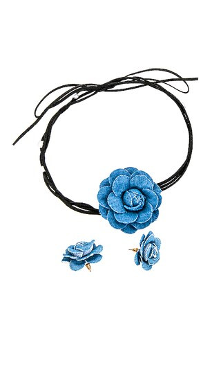 Daisy Choker And Earring Set | Revolve Clothing (Global)