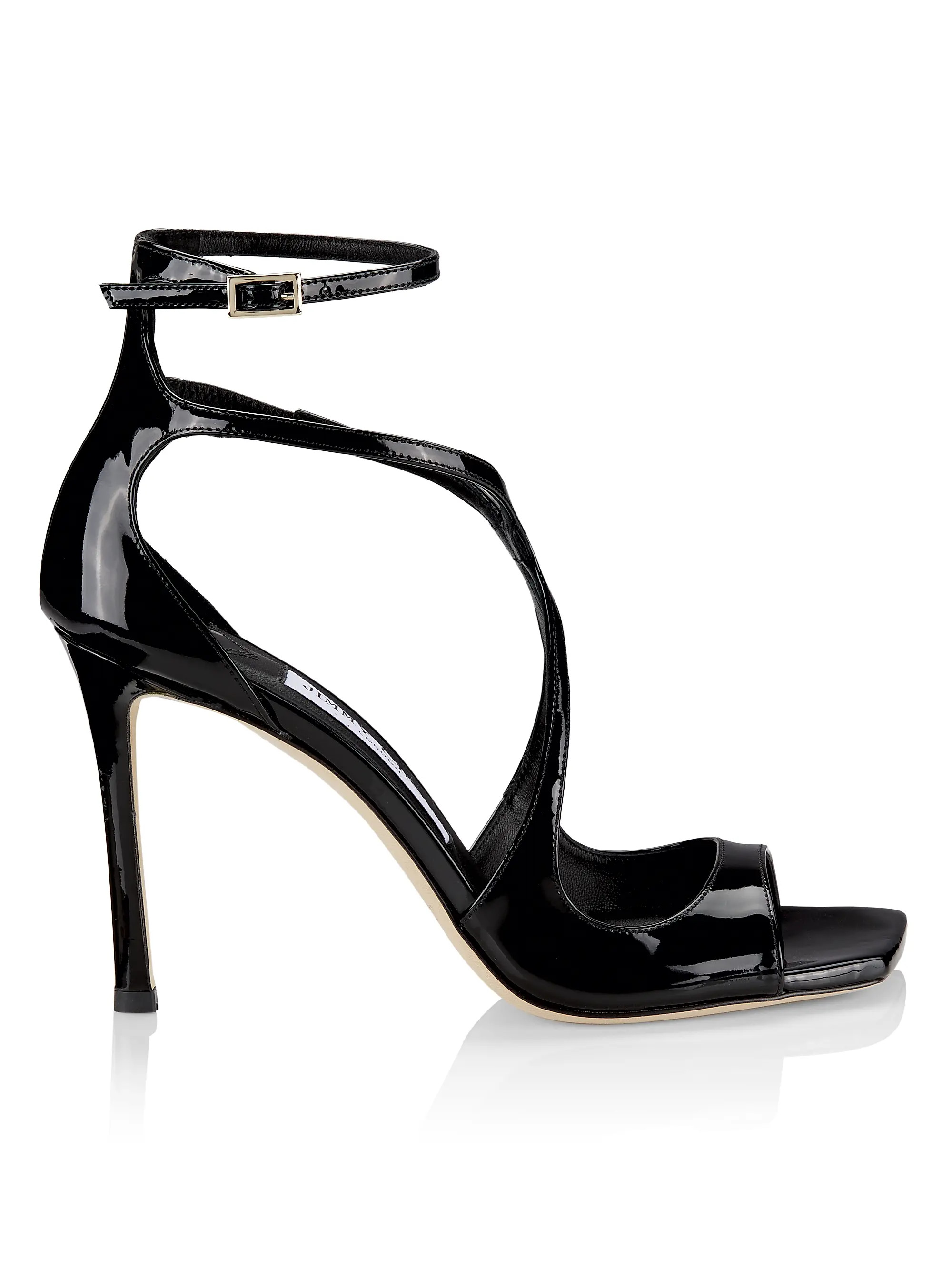 Azia 95MM Patent Leather Sandals | Saks Fifth Avenue