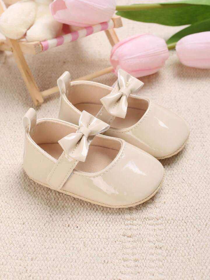Bebé niñas Zapatos mary jane con diseño de lazo dulce para exterior | SHEIN