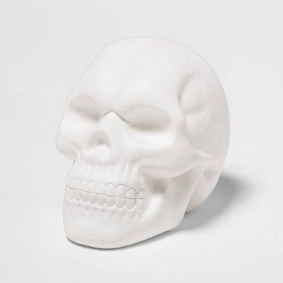 Solid White Halloween Crafting Skull - Hyde &#38; EEK! Boutique&#8482; | Target