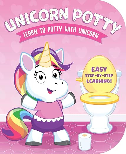 Unicorn Potty Board Book – Joyful Potty Training for Toddlers Ages 1+ | Step-by-Step Potty Rout... | Amazon (US)