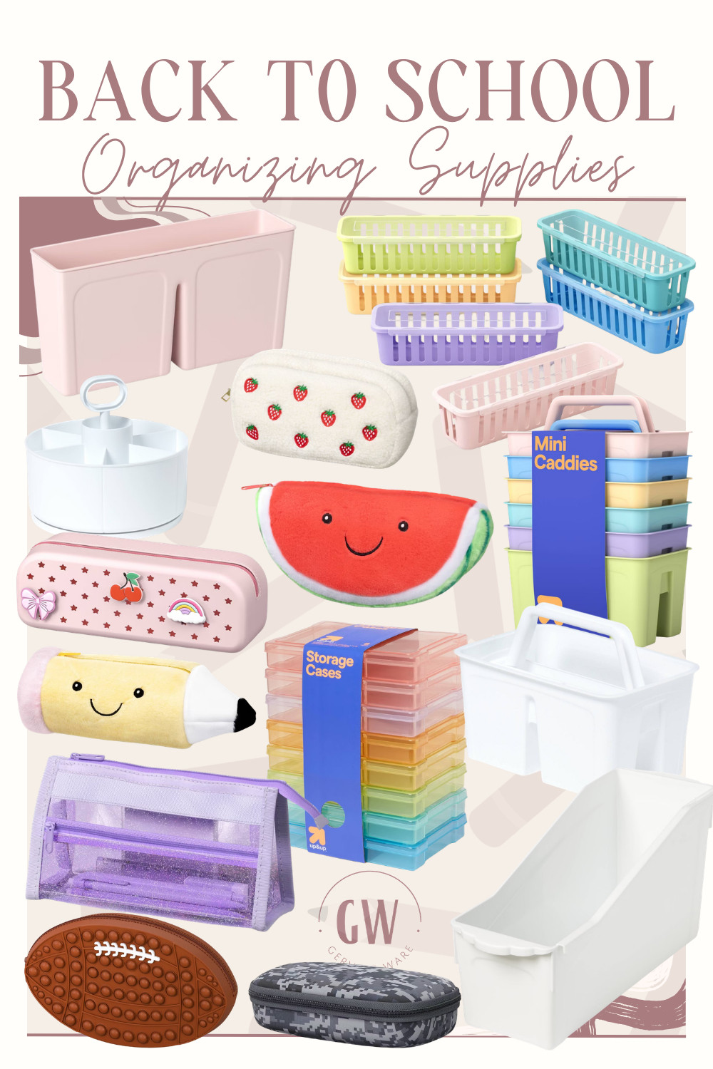 Back-to-school organizing supplies 📚✨ Everything you need to keep school essentials neat, organized, and easy to find all year long! 

 #LTKgrwm #LTKHome #LTKKids