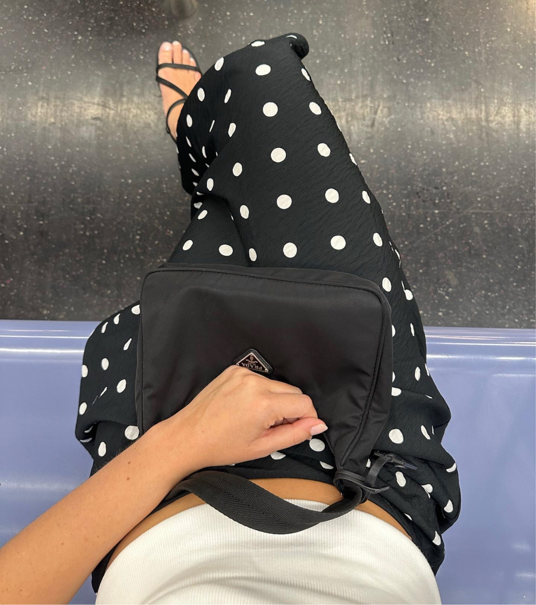 Perfect fall polka dot midi skirt 🖤 

#LTKfindsunder100 #LTKstyletip #LTKworkwear