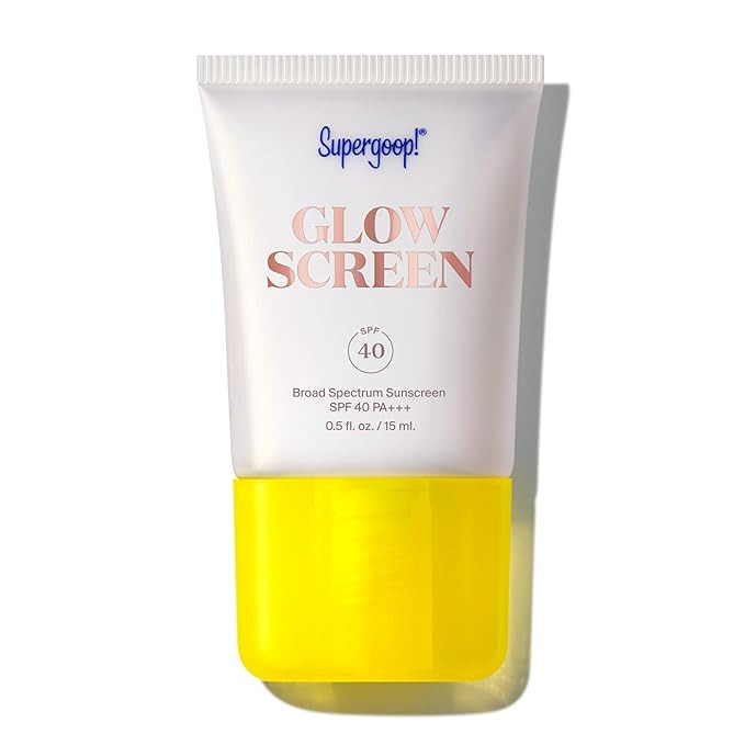 Supergoop! Glowscreen (SPF 40) - 0.5 fl oz - Glowy Primer + Broad Spectrum Sunscreen - Adds Insta... | Amazon (US)