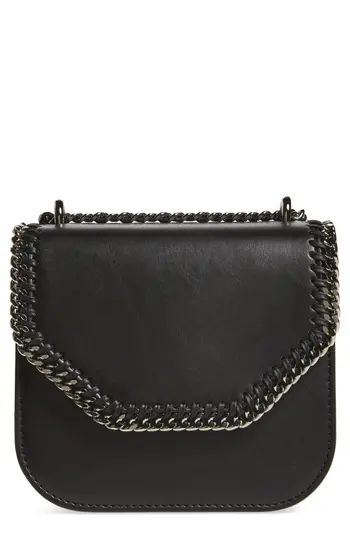 Stella Mccartney Small Falabella Box Alter Nappa Faux Leather Crossbody Bag - Black | Nordstrom