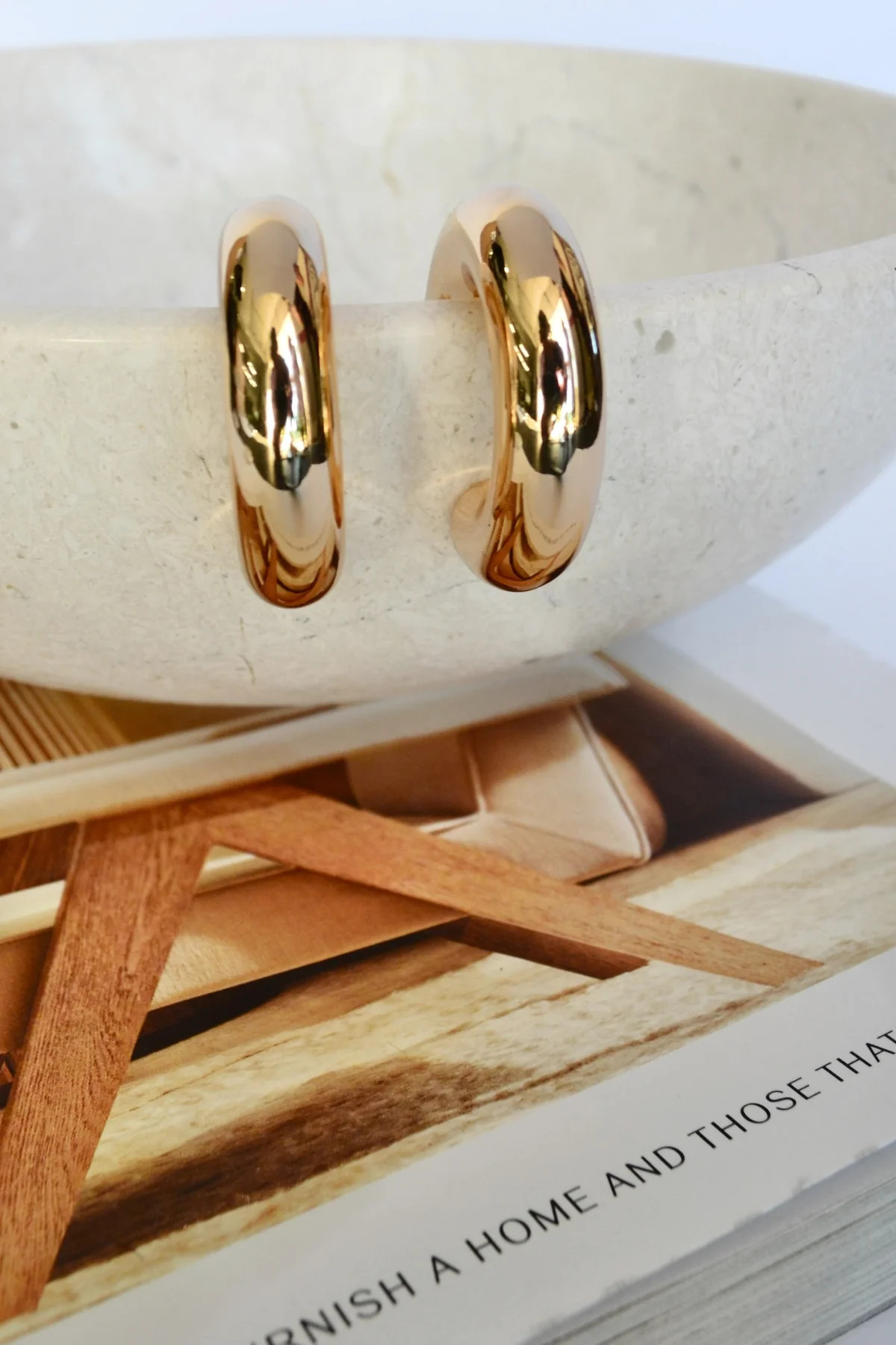 Chunky Gold Hoop | Shop the WM