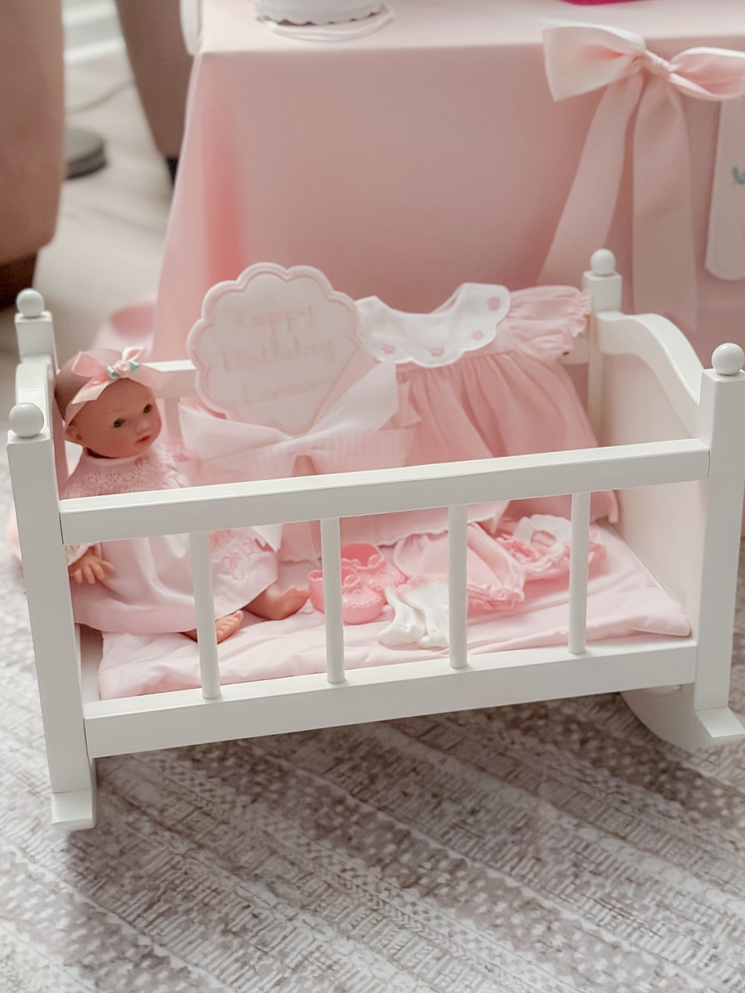 Doll cradle for toddlers, 2nd birthday gifts for girls 

#LTKBaby #LTKParties #LTKKids