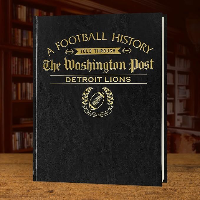 Signature gifts Personalized Football History Book - Sports Fan Gift - A Pro Football History Tol... | Amazon (US)