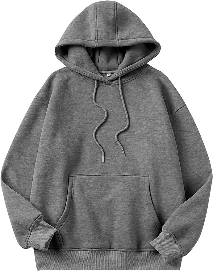 ANRABESS Women's Oversized Fleece Hoodies Casual Pullover Sweatshirts Fall Fashion 2023 Clothes T... | Amazon (US)