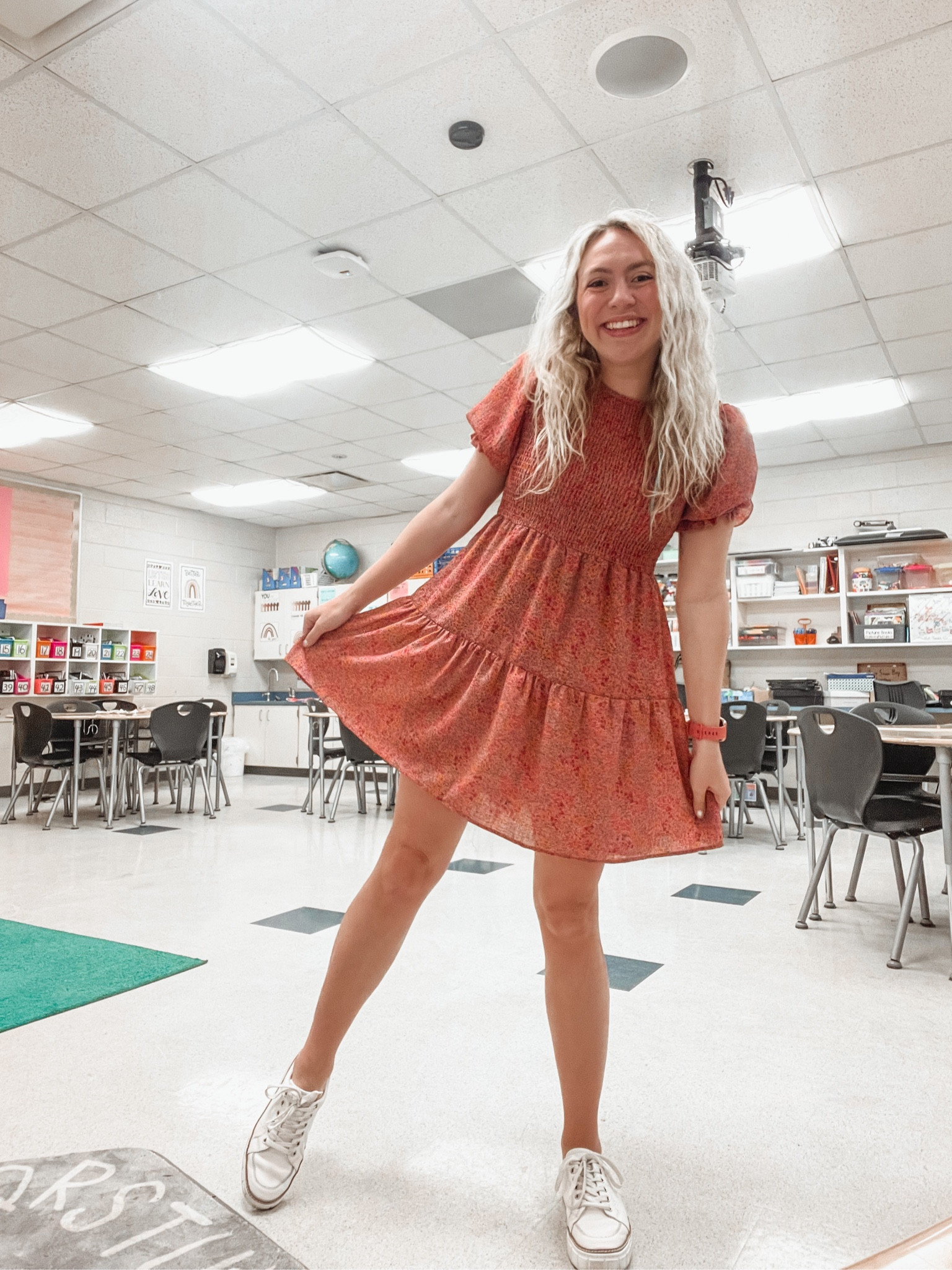 Teacher outfits, spring dress, summer dress, summer outfit, teacher fashion, teacher style, work outfits, work dresses, casual dresses

#LTKworkwear #LTKSeasonal #LTKunder100