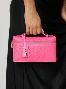 SHEIN SXY Ladies, Women Top Handle Bags ,Woven Bags, Fashionable, Simple, Elegant, Versatile, Cla... | SHEIN