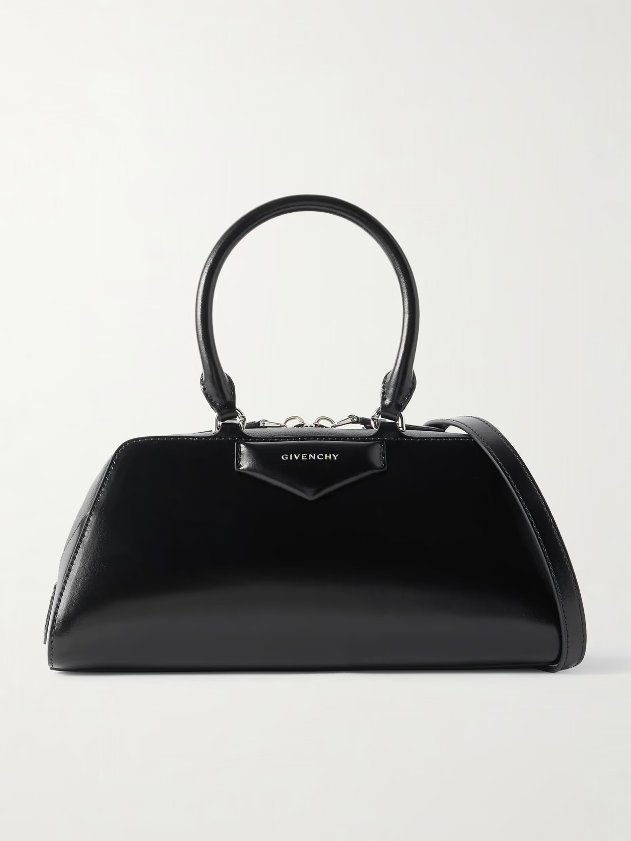 Givenchy - Antigona East-west Small Leather Tote - Black | NET-A-PORTER (US)