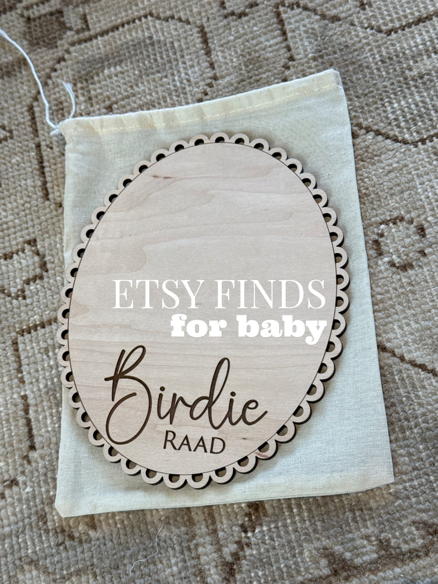 Etsy has a variety of personalized baby items! Make great shower gifts for an expecting momma! I received/ bought some and will definitely be packing for the hospital✨

Dressupbuttercup.com #dressupbuttercup #dederaad


#LTKBaby #LTKSeasonal #LTKmomlife
