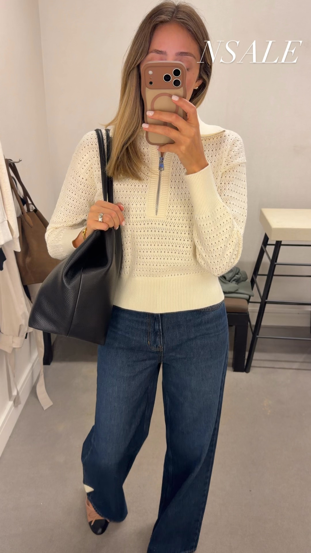 Nordstrom Sale
Wide leg denim that’s beautiful and has an amazing fit! Love this tote, perfect for daily or traveling 
I’m wearing size 27 on bottom

#LTKootd #LTKU #LTKOver40