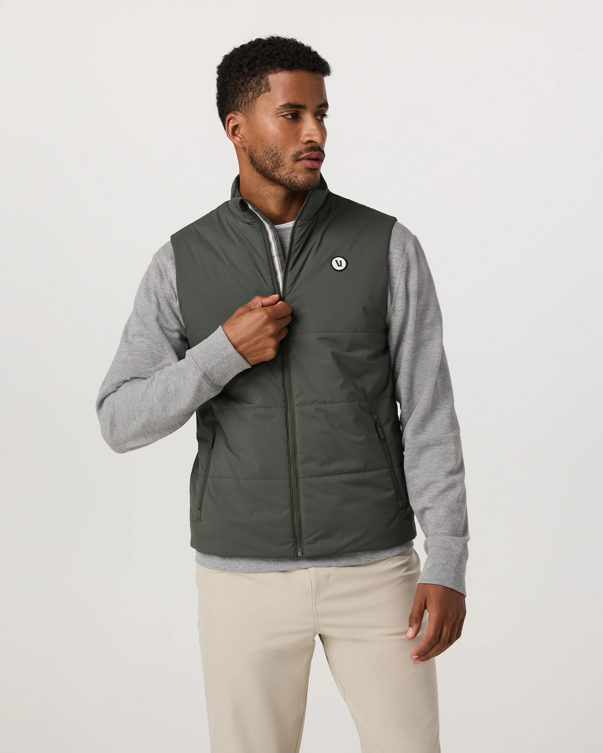 Echo Insulated Vest 2.0 | Men's River Rock Vest | Vuori | Vuori Clothing (US & Canada)