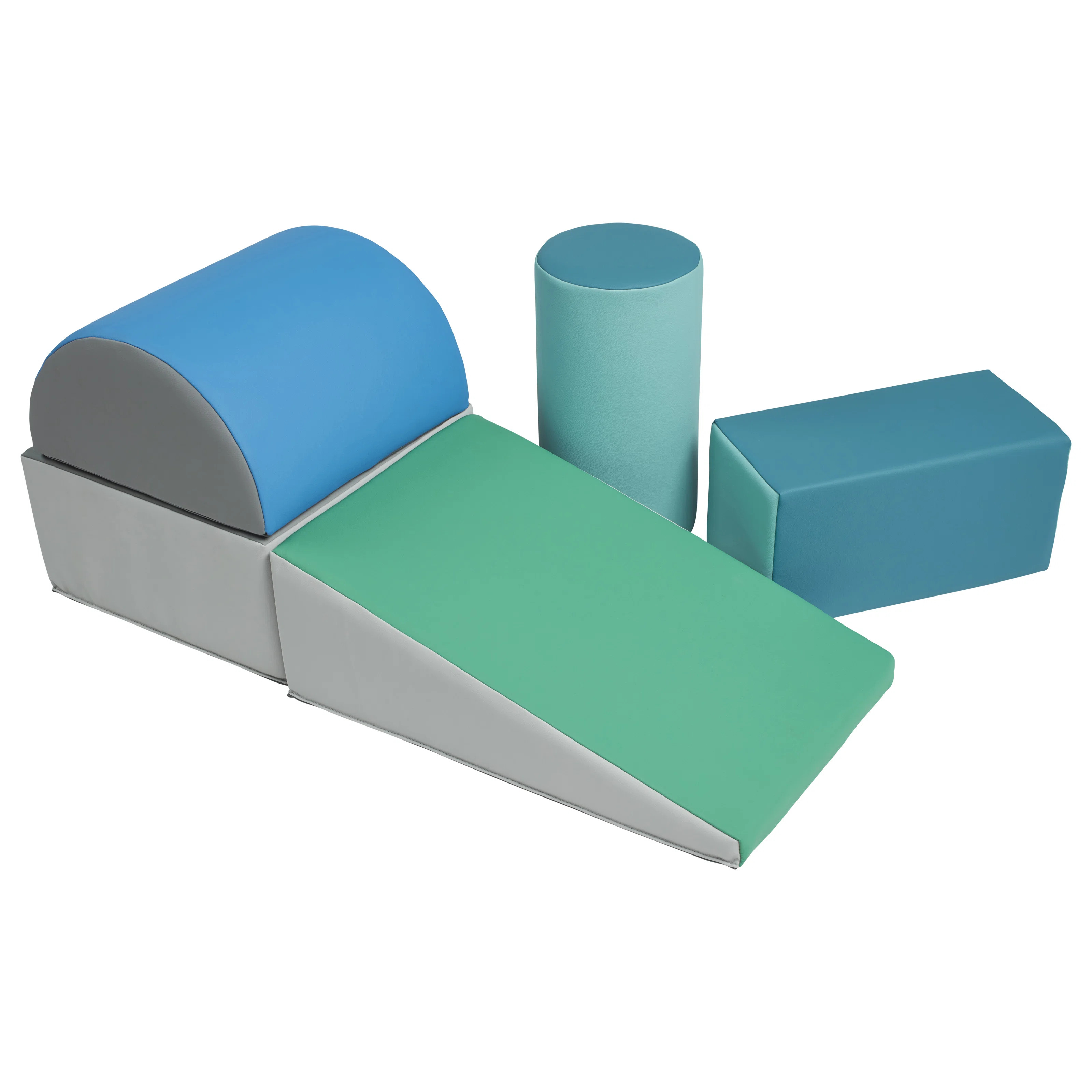 ECR4Kids SoftZone Climb and Crawl Playset, Building Blocks, 5-Piece | Wayfair North America