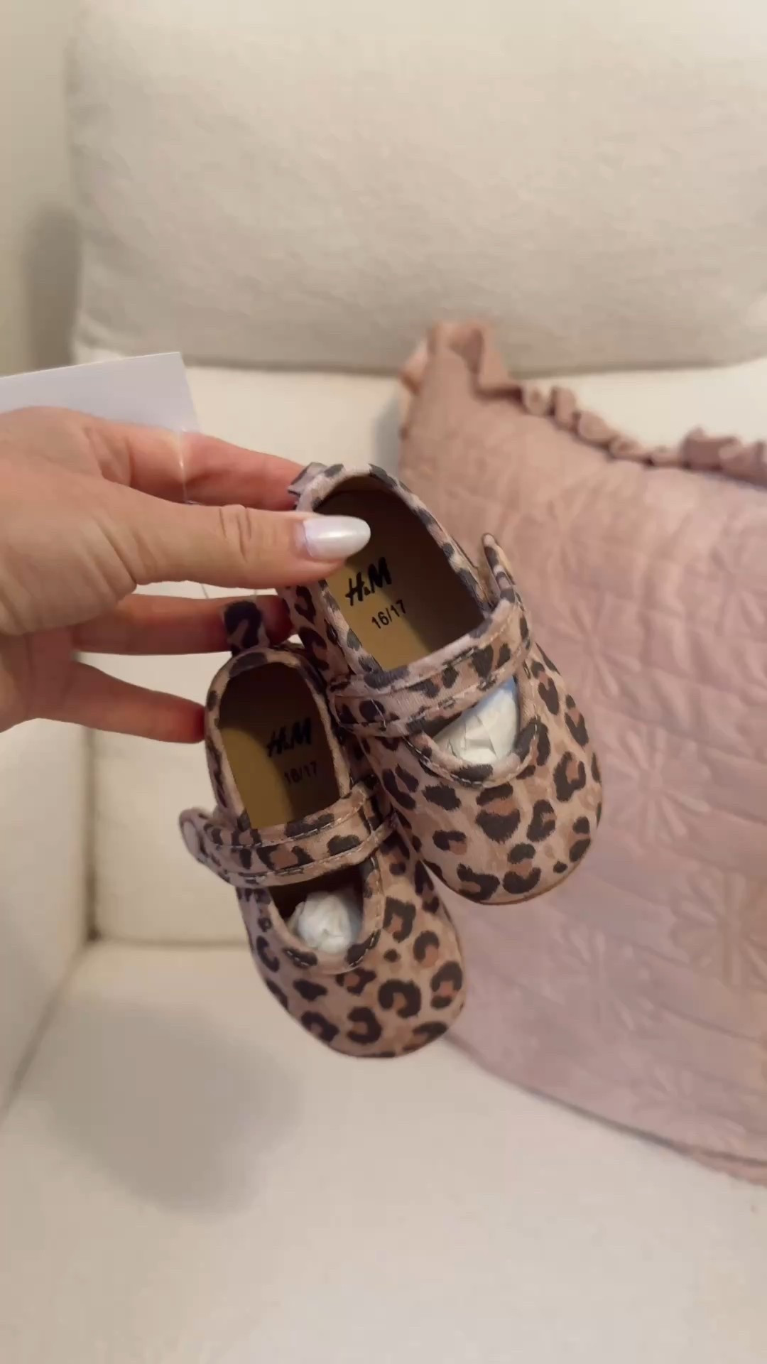 Babygirl Leopard Flats from H&M🤍 #babygirlfashion #h&m #leopardflats 