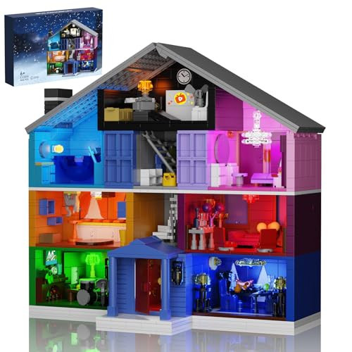 Star House Building Set, Star House Toy Model Compatible with Lego, Christmas and Birthday Gifts for Boys Girls Fans Adults (1426 Pcs) | Amazon (US)