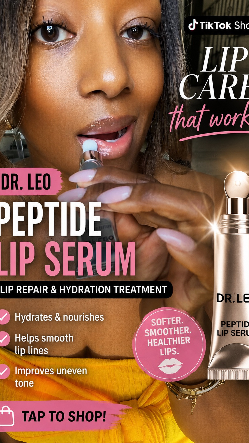 Dry, dull lips don’t stand a chance. 💋 I’ve been reaching for the Dr. Leo Peptide Lip Serum to keep my lips feeling soft, hydrated, and looking smoother. The cooling applicator is such a nice touch, and the glossy finish is perfect whether I’m wearing it alone or under lipstick. If your lips need a little extra TLC, this one is worth adding to your routine.

#LTKgrwm #LTKBeauty #LTKmorningroutine