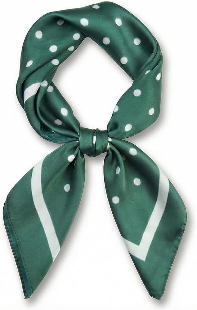 corciova Women\u2019s Square Scarf 27.5 in (70 x 70 cm), Satin-Feel Polyester, Lightweight Fashio... | Amazon (US)