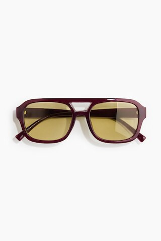 H & M - Aviator-Style Sunglasses - Red | H&M (US + CA)
