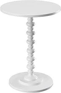 Convenience Concepts Palm Beach Spindle Table, White | Amazon (US)