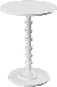 Convenience Concepts Palm Beach Spindle Table, White | Amazon (US)