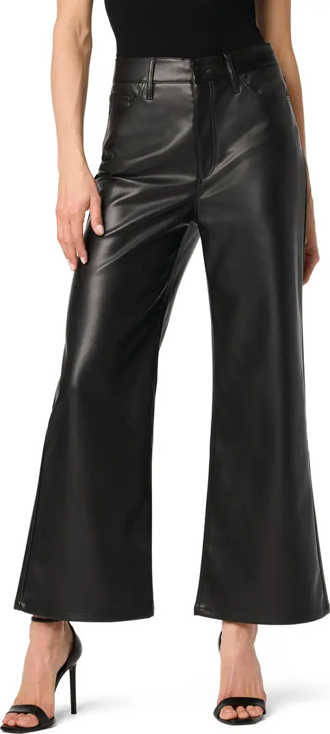 Joe's Faux Leather Ankle Wide Leg Pants | Nordstromrack | Nordstrom Rack
