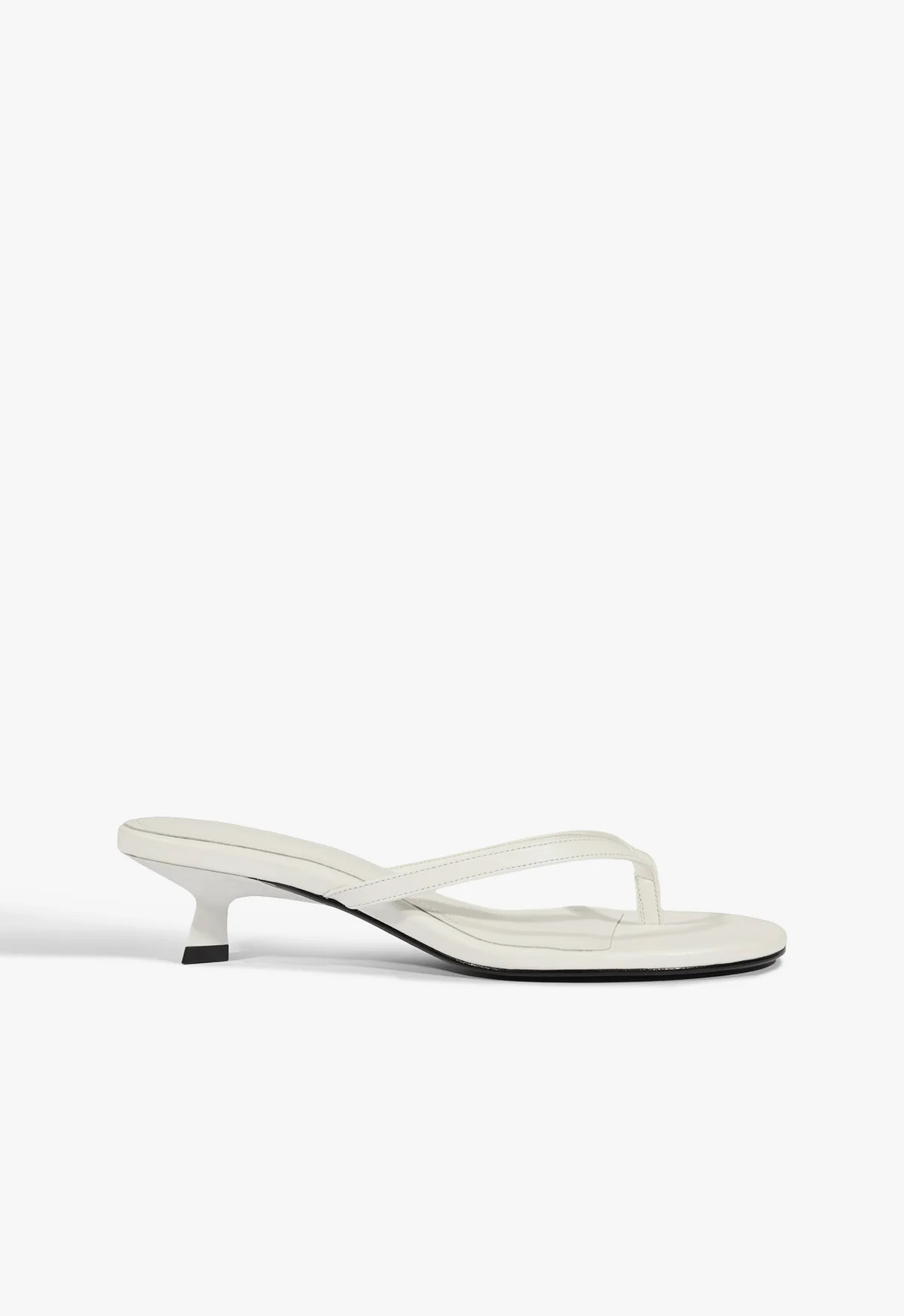 Carolyn Stiletto Sandal | White | Leather | Schutz (US)