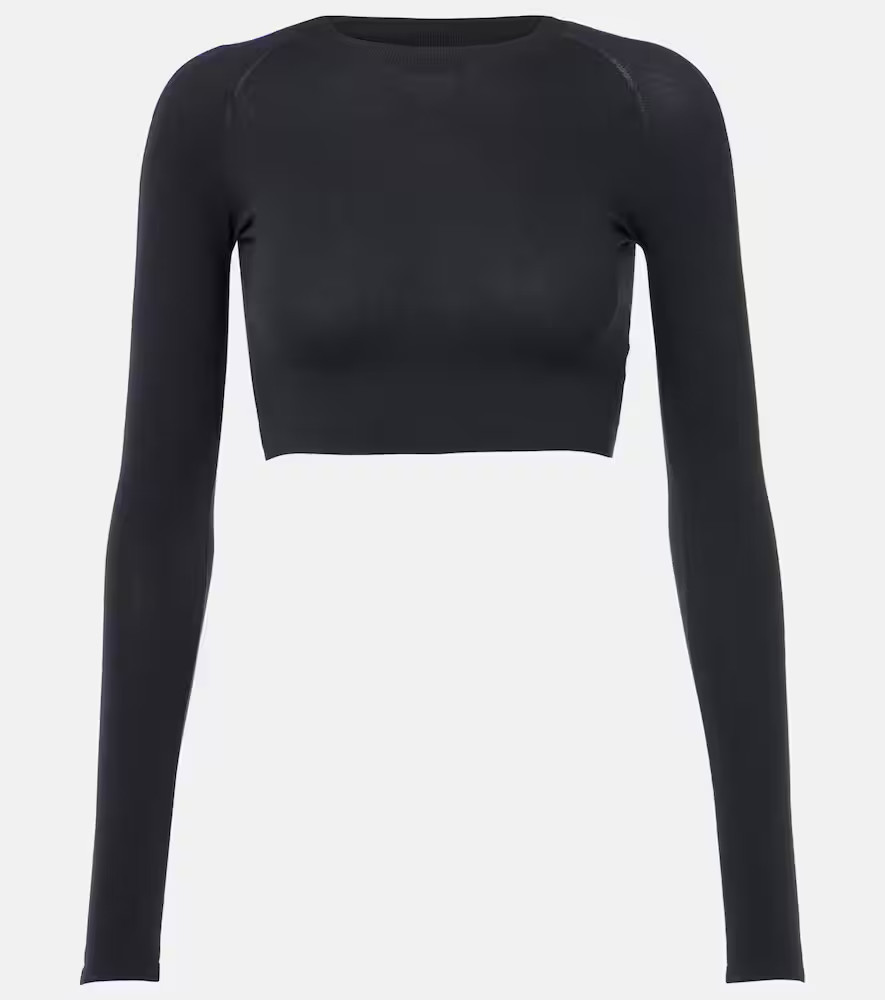 Alaïa Cropped-Top aus Jersey | Mytheresa (DACH)