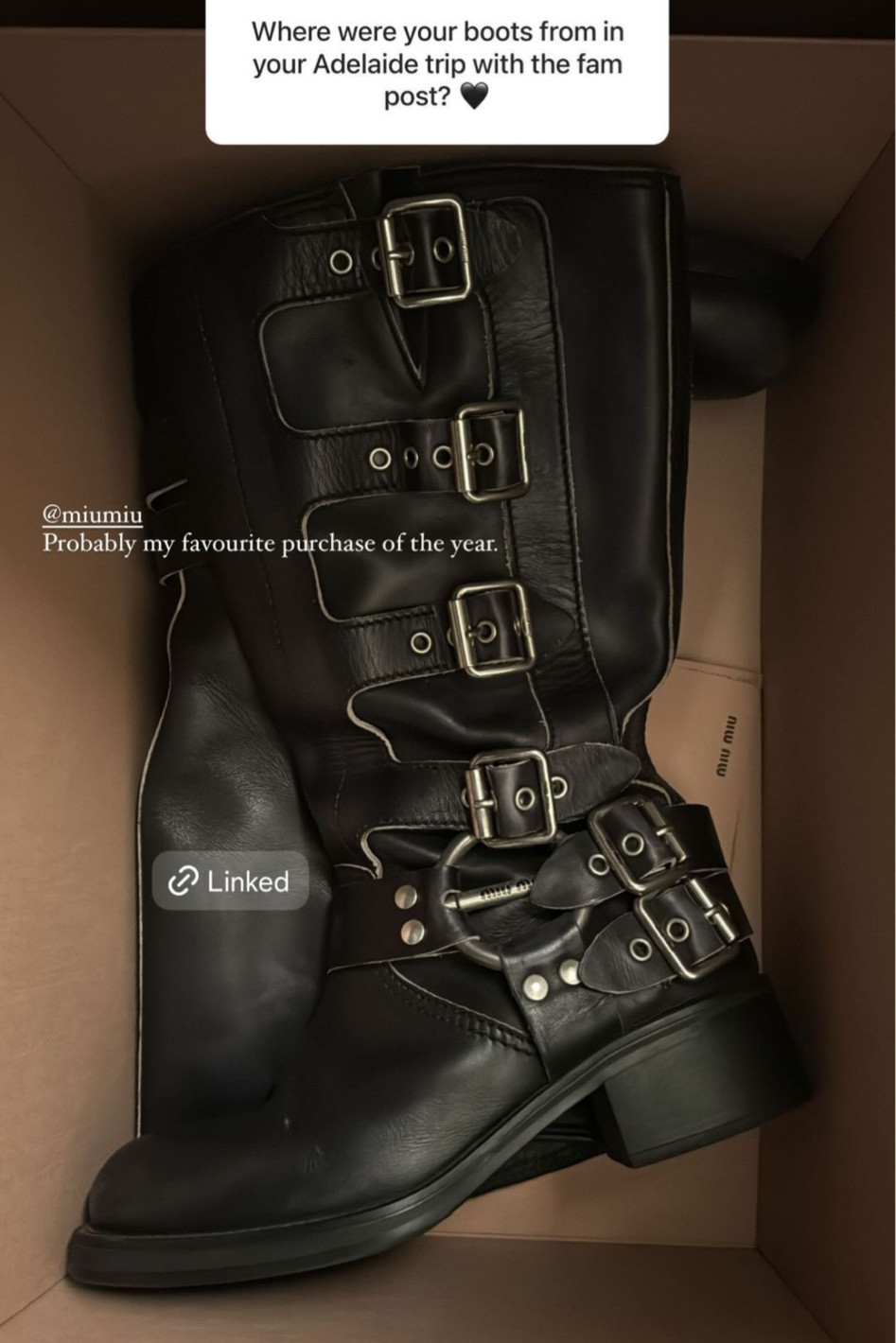 My favourite Miu Miu boots - I have linked a more affordable options below! 

#LTKaustralia #LTKshoes