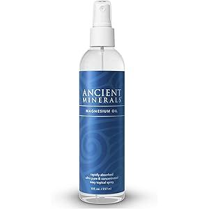 Ancient Minerals Magnesium Oil Spray Bottle of Pure Genuine Zechstein Magnesium Chloride - Topical M | Amazon (US)