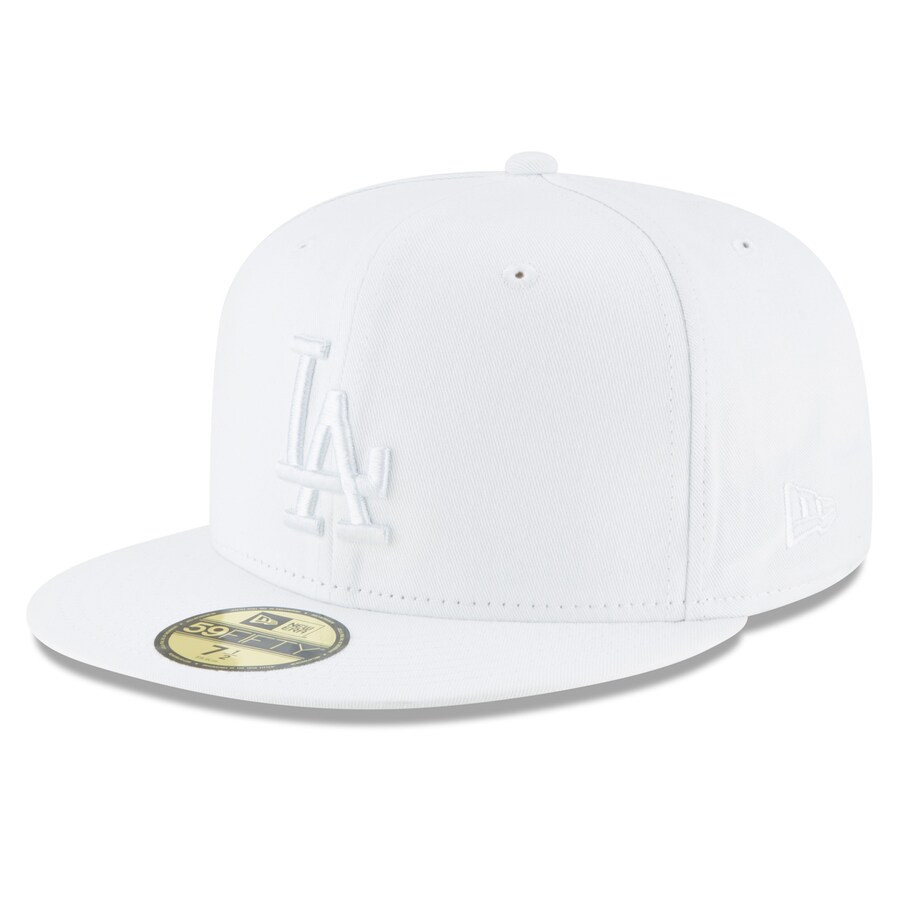 Men's Los Angeles Dodgers New Era White 2024 World Series Champions 59FIFTY Fitted Hat | MLB Shop