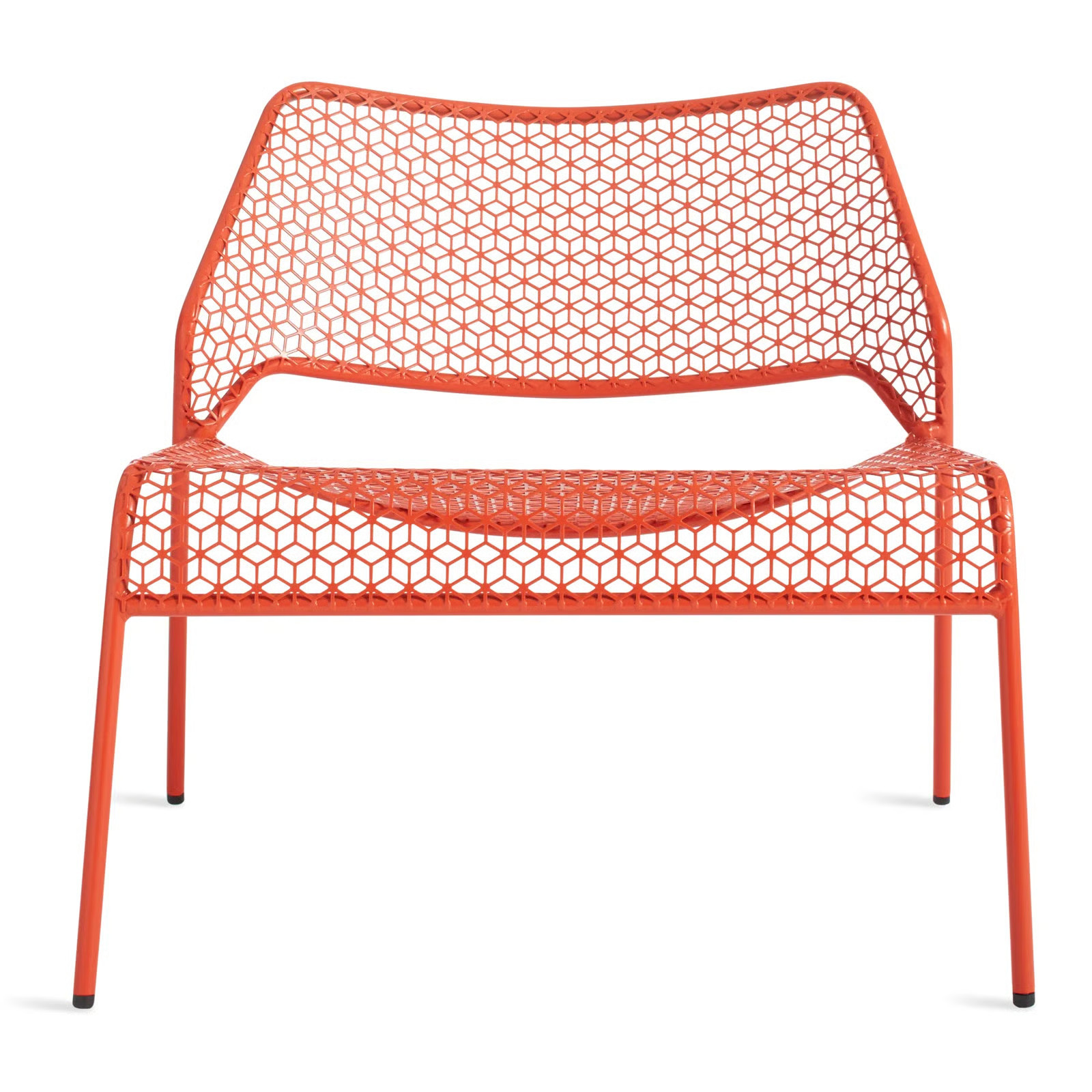 Hot Mesh Powder Coated Steel Outdoor Armless Lounge Chair , Sunbrella® Cushions Included | AllModern