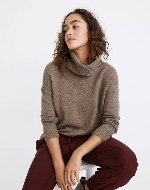 (Re)sourced Cashmere Turtleneck Tunic Sweater | Madewell