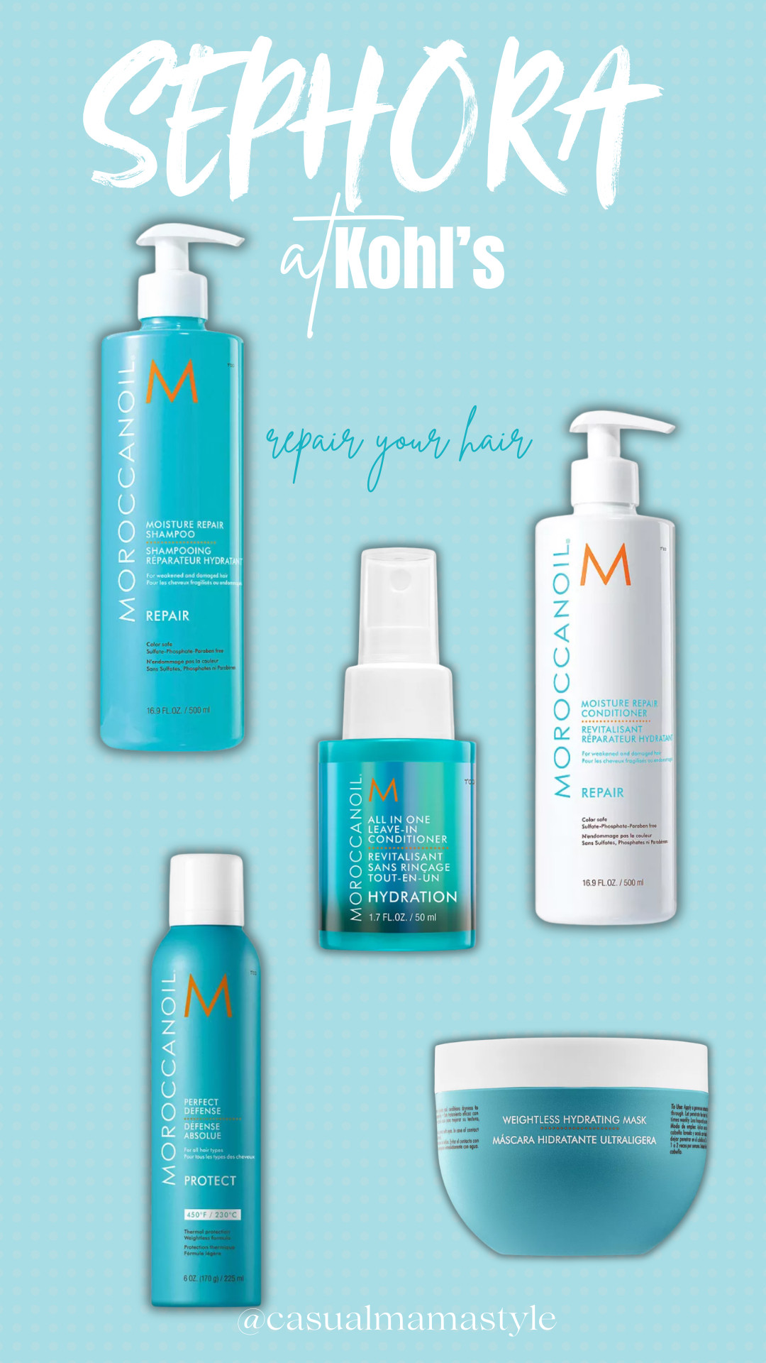 If your hair needs some extra love this summer grab these good @sephora @kohls ! Checkout it EASY. The Products are GOOD and you wont regret it. 
#kohls #kohlspartner #sephoraatkohls 

These products will heal and repair damaged hair. Shopping for them is just as manageable.  

 #LTKgrwm #LTKselfcare #LTKBeauty