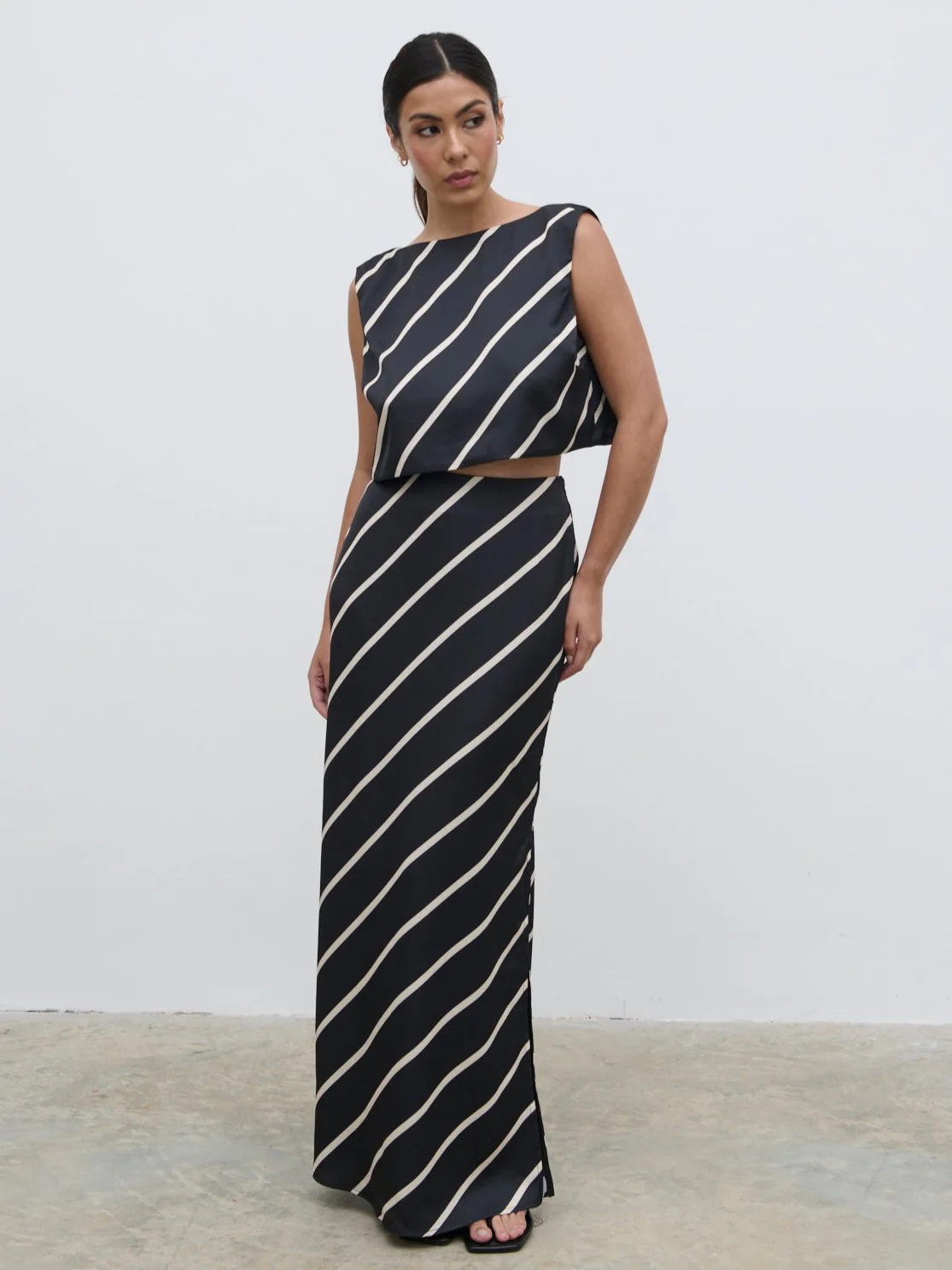 Zuri Tied Striped Top | Pretty Lavish (UK)